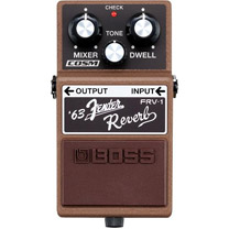 La reverb Fender compress�e dans la p�dale FRV-1 de Boss