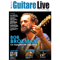 Bob Brozman et la guitare acoustique à l'honneur sur Guitare Live