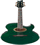 Une guitare acoustique sign�e Steve Vai