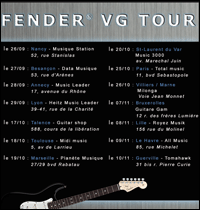 Fender VG Tour, d�mos entre vintage et virtuel