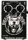 Snarling Dogs Retro Pedals Black Dog