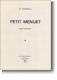 Uni�n Musical Ediciones  Tarrega Petit Menuet Op.post Guitar