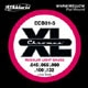 Corde D'addario Chromes Flat Wound ECB 81-5 Regular Light Long Scale 45-132