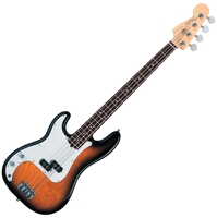 Basse gaucher Fender Precision Bass American S-1 Switch Rosewood Left Hand