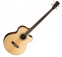 Basse acoustique & électro Cort SJB 6FXFL Fretless