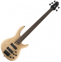 Basse fretless Cort GB series Artisan NB5 fretless (photo version avec frettes) prix fracassé !!!