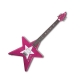 Guitare électrique Daisy Rock Artist Star atomic pink