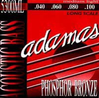 Corde Adamas Phosphor bronze 5300ML Medium Light 40-100