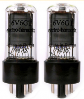 Lampe d'ampli Electro Harmonix 6V6GT - Matched Duet
