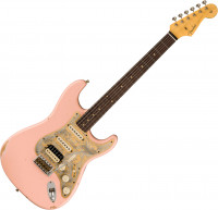 Guitare électrique Fender Stratocaster Custom Shop Tyler Bryant Pinky Ltd