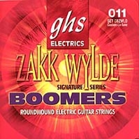Corde GHS Boomer Guitar GBZLO 11-70 Signature Zakk Wylde