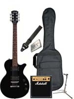 Guitare électrique Stagg L series L250 et Marshall MG10CD