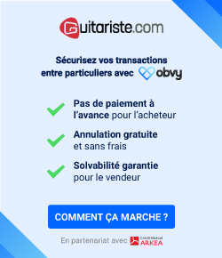 Partenariat Guitariste.com / Obvy