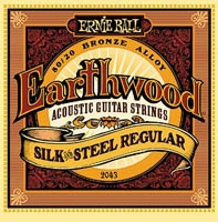 Ernie Ball Earthwood silk and steel regular 13-56