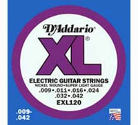 D'addario EXL 120 Super Light 9-42