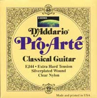 D'addario Pro arte Nylon EJ 44 Extra Hard Tension