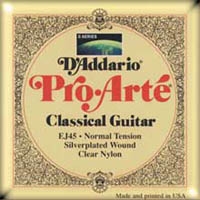 D'addario Pro arte Nylon EJ 45 Normal Tension 28-43