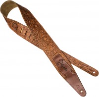 Takamine Tooled Leather Guitar Strap
