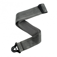 D'addario Auto Lock Strap Metal Grey
