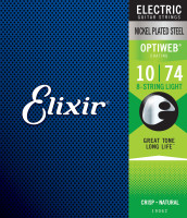 Elixir Optiweb 8-String Light (10-74)