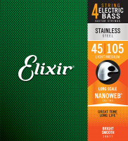 Elixir Nanoweb bass 4-String light/medium (45-105)
