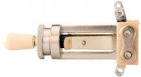 Gibson Straight Type Toggle Switch with Creme Cap