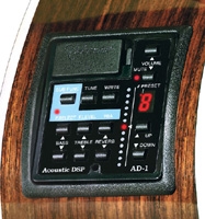 Takamine Digital DSP pour cordes Nylon Pré-ampli