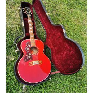 Gibson SJ200 cherry gaucher left lefty
