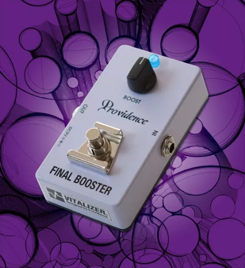 La pédale Providence FINAL BOOSTER FBT-1 disponible en france