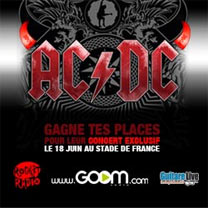 Vos places pour AC/DC au stade de France !