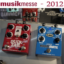 [Musik Messe 2012] T-Rex Duck Tail, Tapster et Junior Roomate