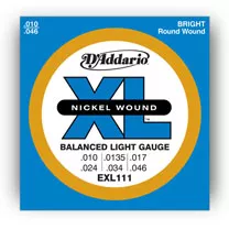 D'Addario revoit sa gamme de cordes Balanced Tension