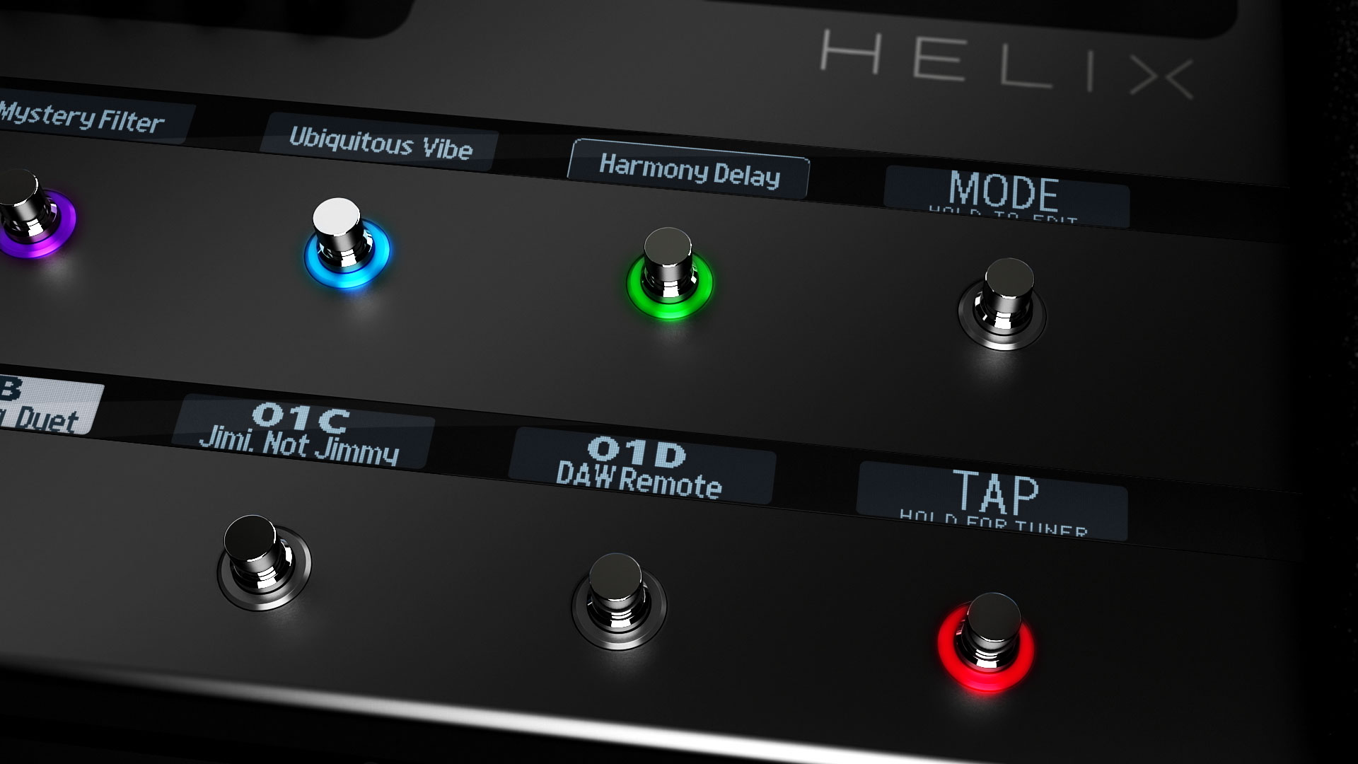 Line 6 annonce la sortie du Helix son nouveau multieffets