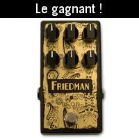 Qui a gagné la pédale Friedman BE-OD ?