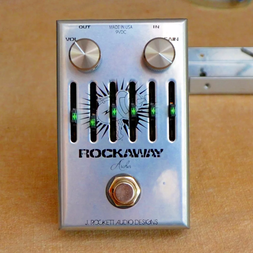 ギター J.Rockett Audio Rockaway Archer Test de la pédale guitare J.Rockett Rockaway Archer