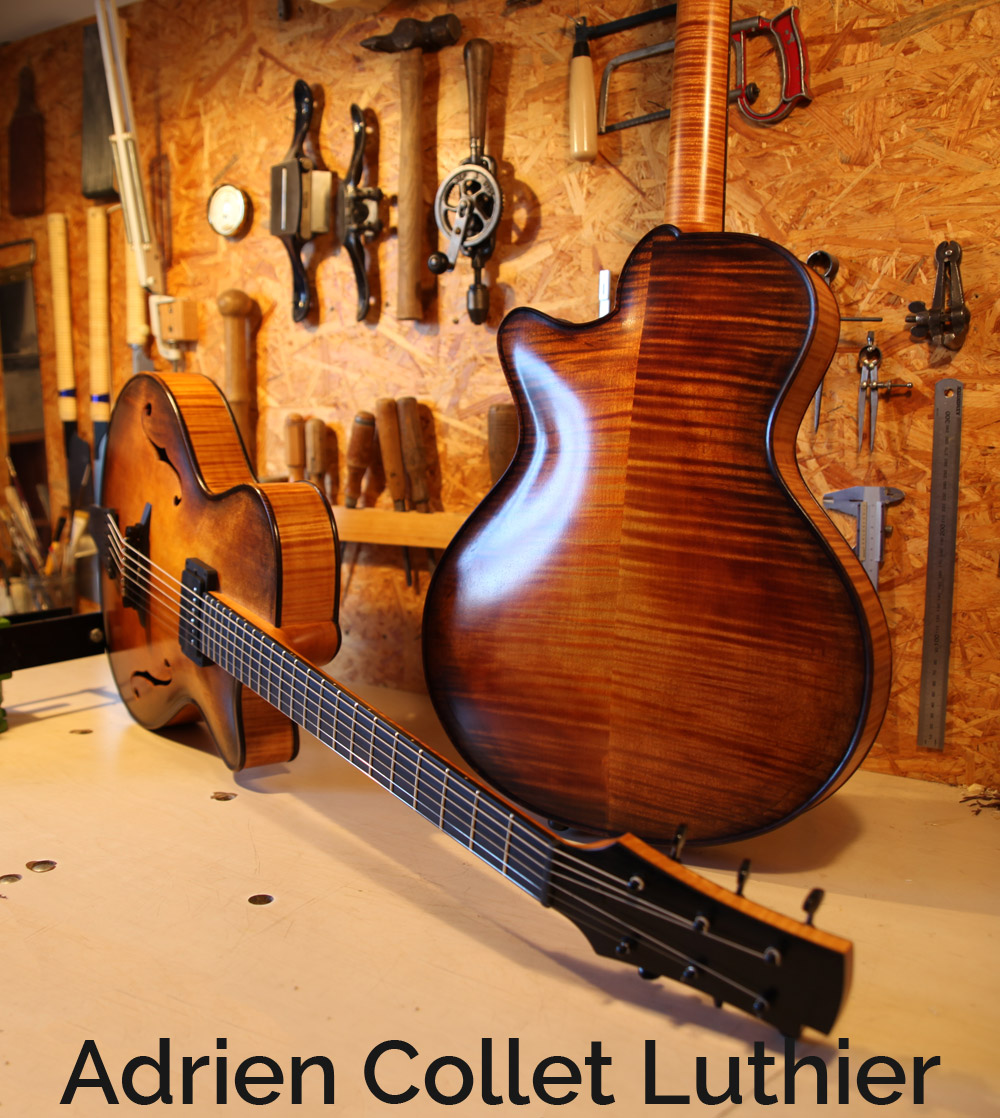 La lutherie violon au service de la guitare - Adrien Collet