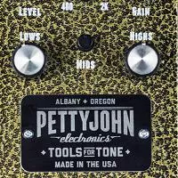 Test de la pédale Gold Overdrive par Pettyjohn Electronics