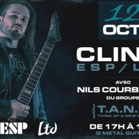 Clinic ESP-LTD chez Metal Guitar