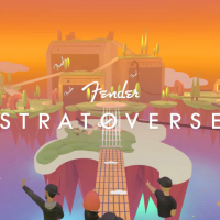 Jouer de la guitare virtuelle dans le Fender Stratoverse