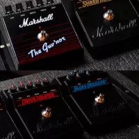 Réédition de 4 pédales Marshall emblématiques : la BluesBreaker, Guv'nor, DriveMaster et ShredMaster
