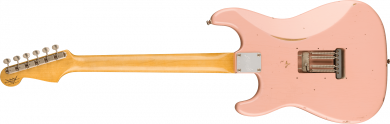Fender LTD Tyler Bryant Pinky Strat - Vue arrière