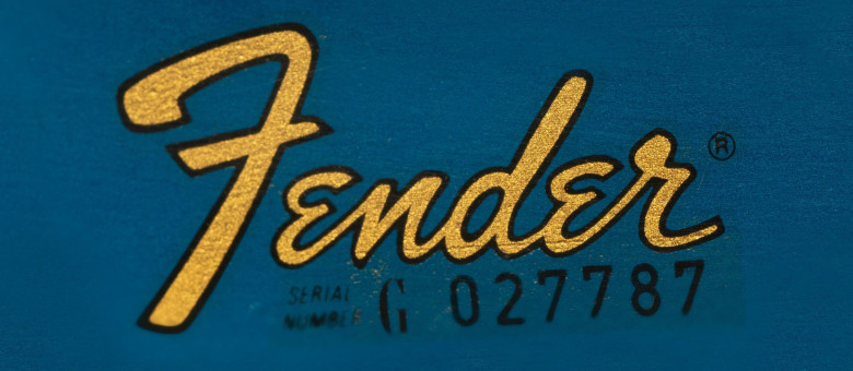 Numéro de série guitare Fender