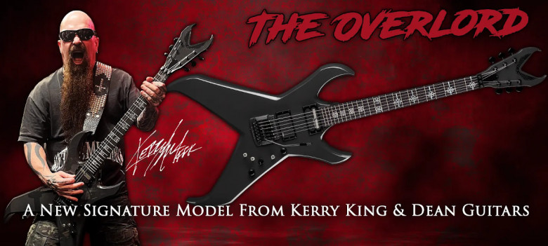 kerry King guitare Dean Overlord