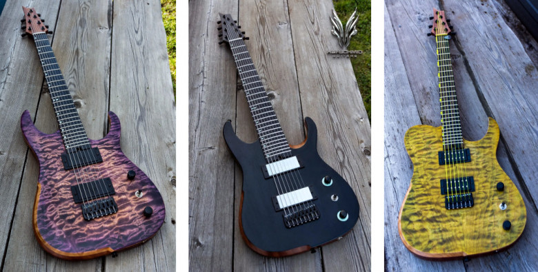 Hufschmid guitars : 3 modèles 2023