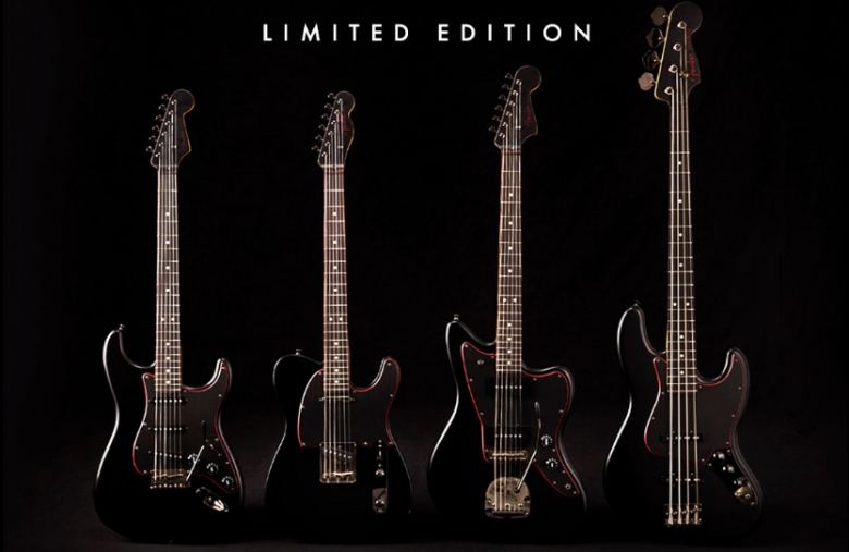 Guitares Fender Hybrid II noir series