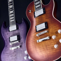 Les nouvelles Epiphone Modern Figured donnent un look raffiné à la Les Paul et la SG