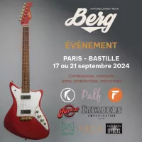 Les guitares Berg organisent un mini salon de la guitare à Paris
