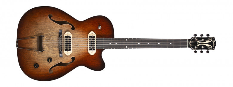 Guitare Godin 5th Avenue TL Vintage Burst HG Gold Foil