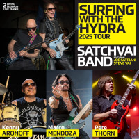 SATCHVAI : Satriani et Vai réunis dans un supergroupe rock avec Glenn Hughes