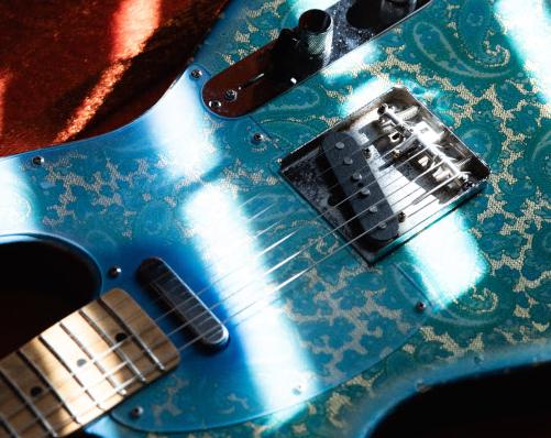 Le Custom Shop Fender et Brad Paisley inventent une finition perdue